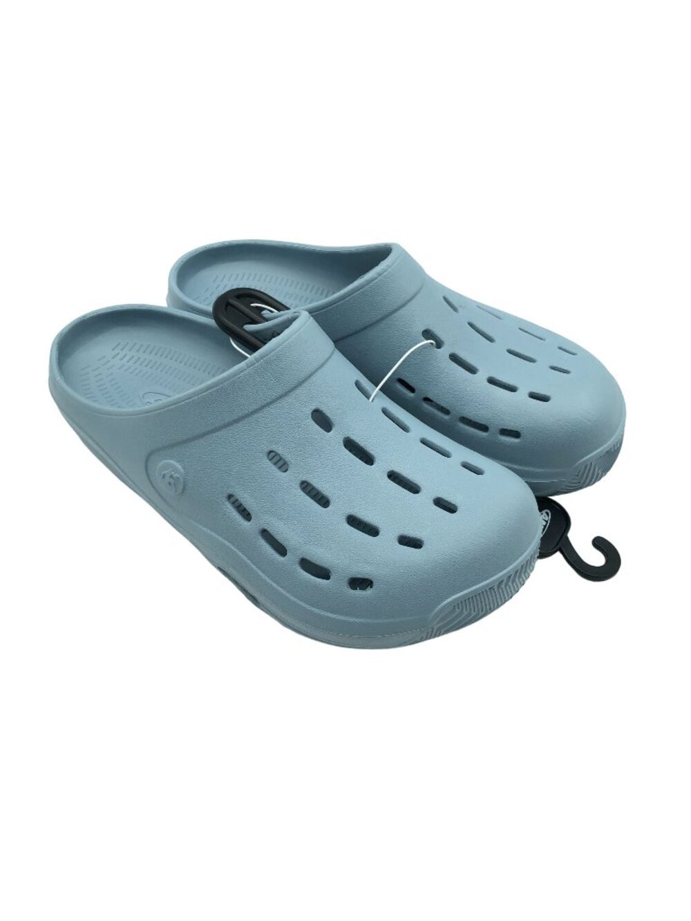 And1 Bodega Clog Lightweight Rubber Gray Blue Mens 10 Womens 12